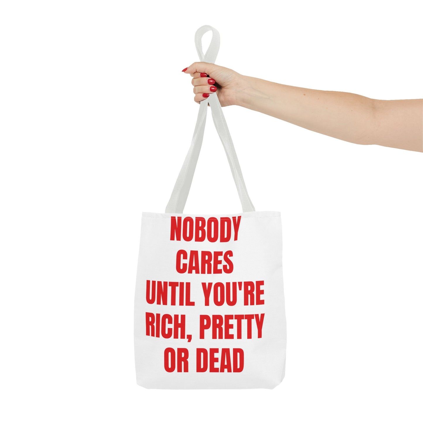Bold Statement Tote Bag, Funny Tote for Inspiration, Motivational Shopper Bag, Gift for Friends, Unique Everyday Bag