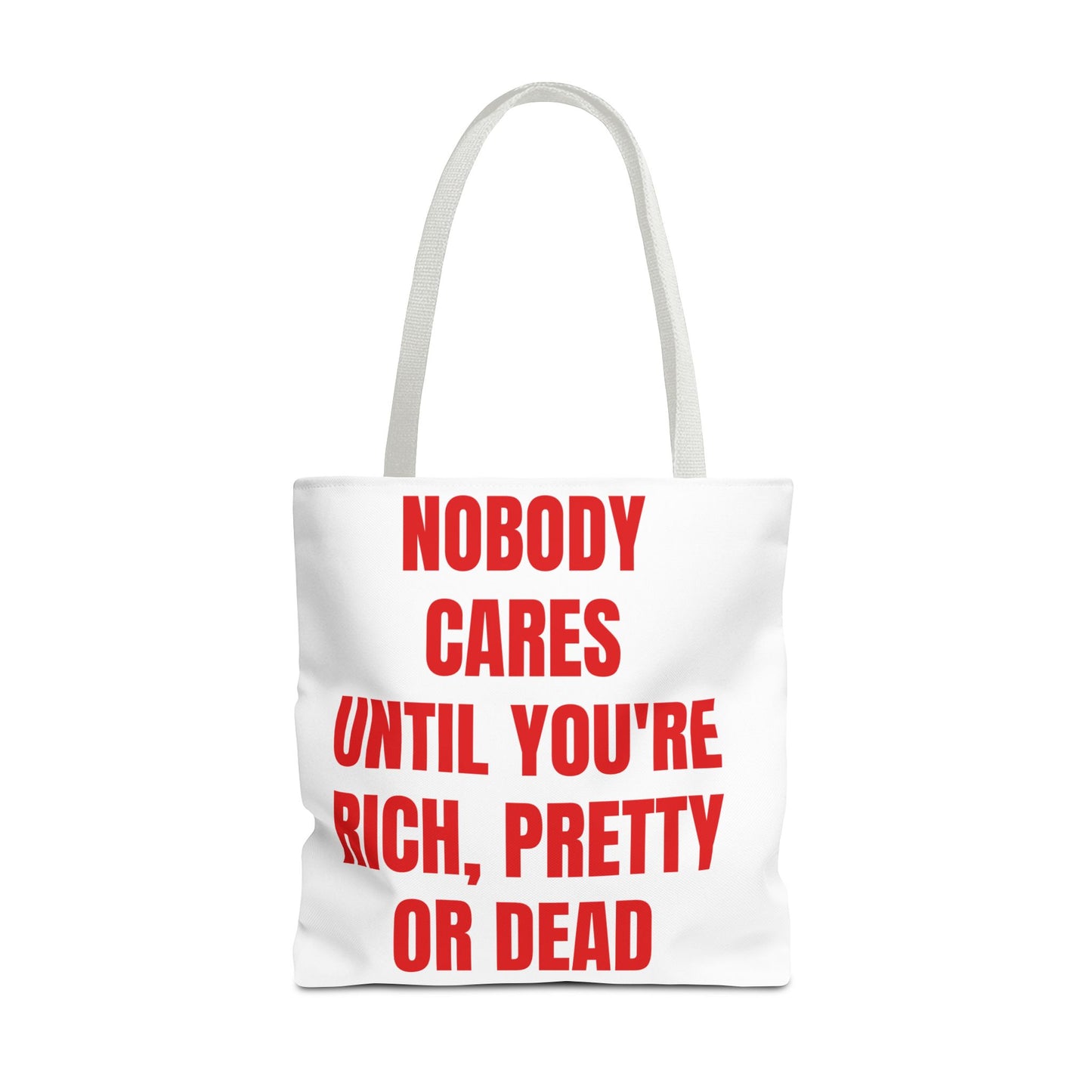 Bold Statement Tote Bag, Funny Tote for Inspiration, Motivational Shopper Bag, Gift for Friends, Unique Everyday Bag