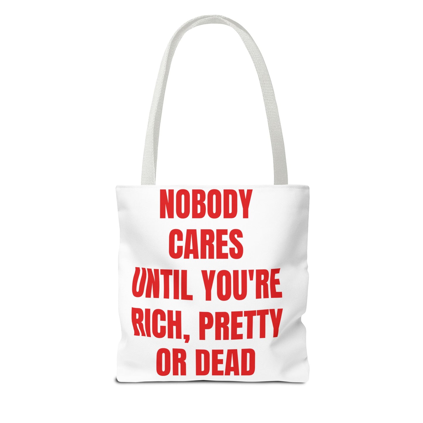 Bold Statement Tote Bag, Funny Tote for Inspiration, Motivational Shopper Bag, Gift for Friends, Unique Everyday Bag