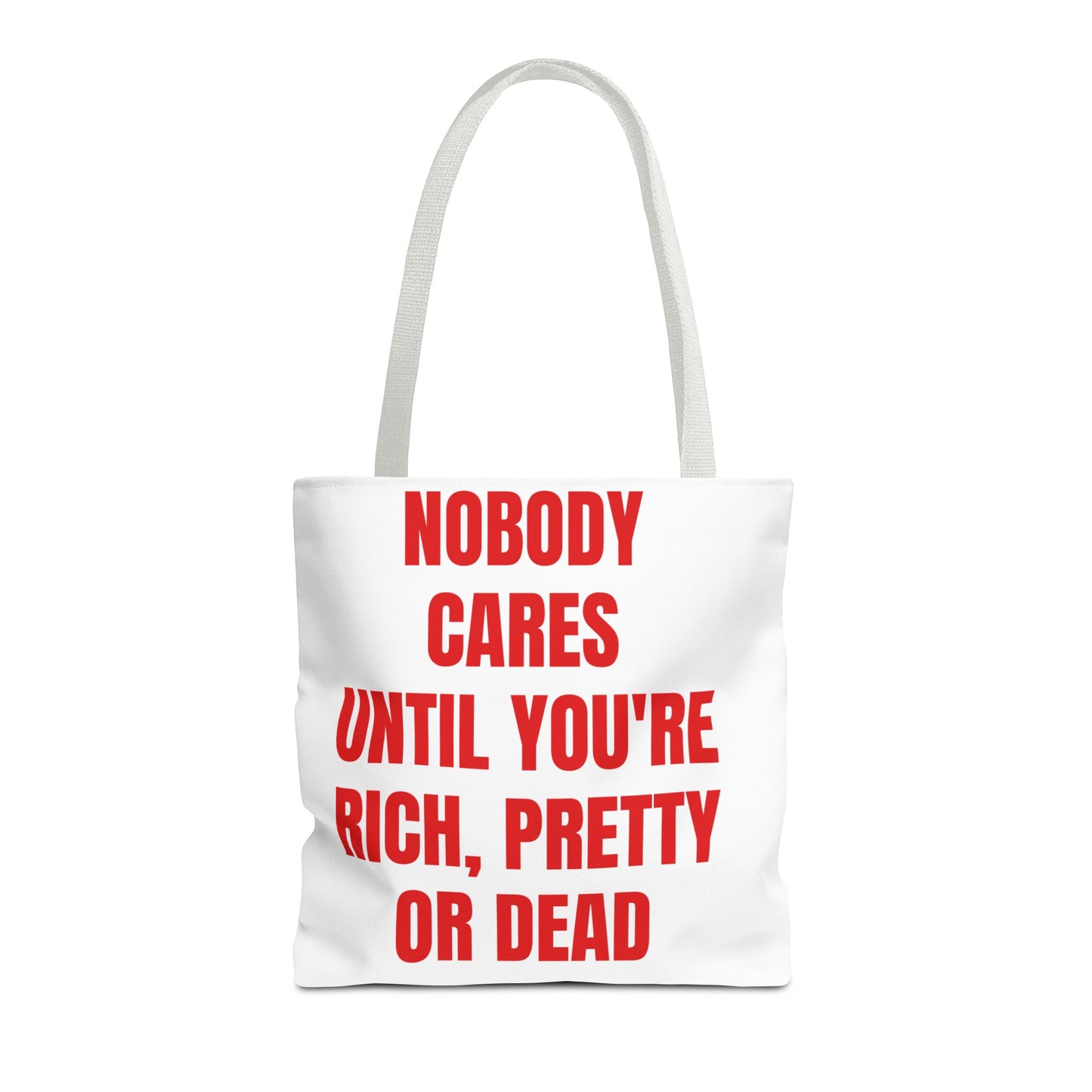 Bold Statement Tote Bag, Funny Tote for Inspiration, Motivational Shopper Bag, Gift for Friends, Unique Everyday Bag